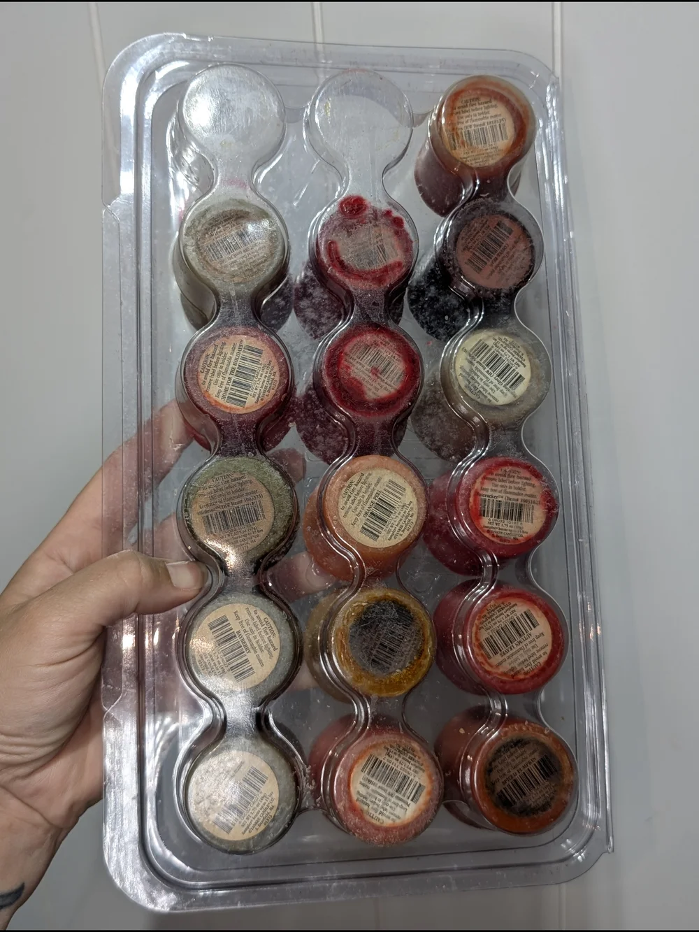 Yankee Candle RETIRED FRAGRANCES Votive Samplers Assorted Set 16 Unburned 1.75oz